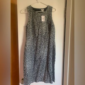 NWT lined Jcrew dress. Size 10